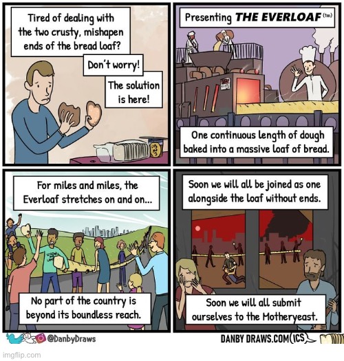 Submit to The Everloaf… | image tagged in comics,danby draws,the everloaf,without end,submit | made w/ Imgflip meme maker