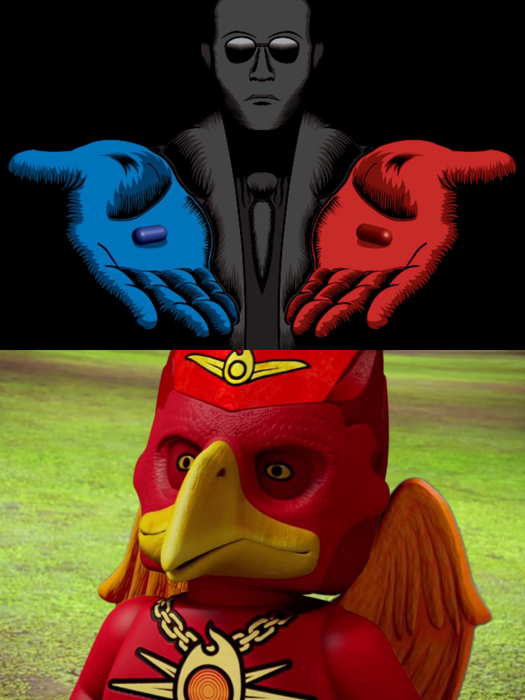 Flinx pill Blank Meme Template