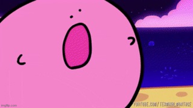 surprised kirbo | image tagged in surprised kirbo | made w/ Imgflip meme maker