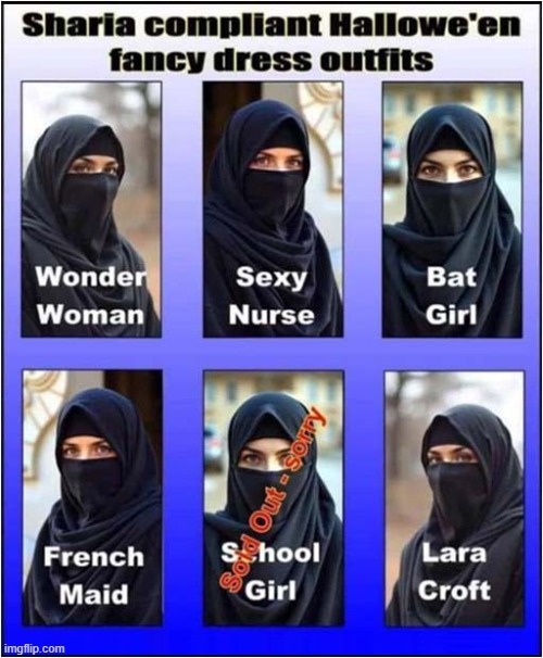 At Least They're Trying To Fit In ? | image tagged in halloween,costumes,fitting in,inclusivity | made w/ Imgflip meme maker