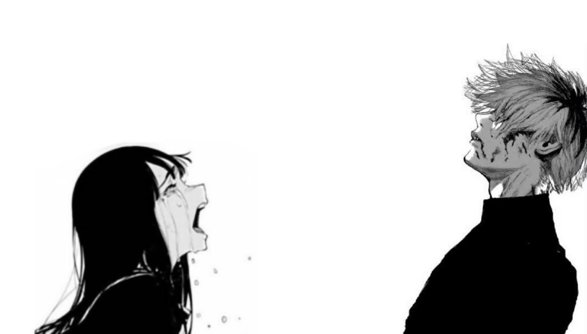Tokyo ghoul crying meme Blank Meme Template