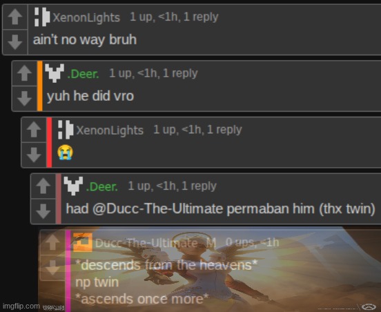 "down from the heavens descended chuck norris" | made w/ Imgflip meme maker