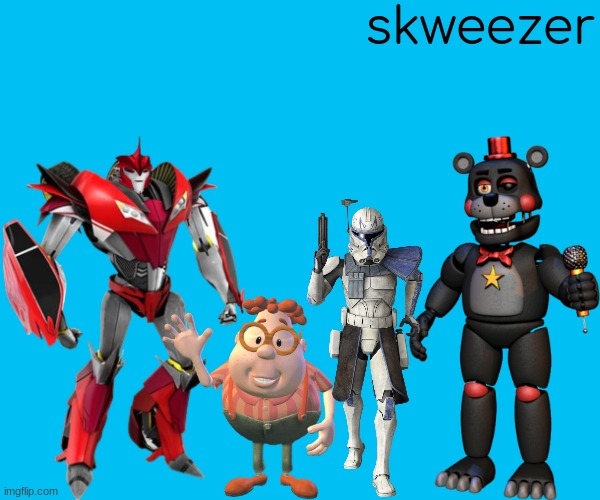 High Quality Skweezer Blank Meme Template