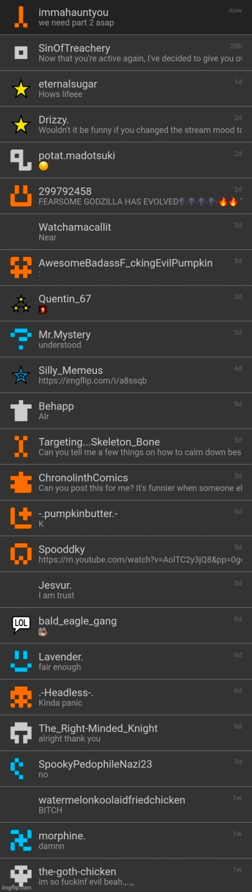 Comment what one i should reveal | made w/ Imgflip meme maker