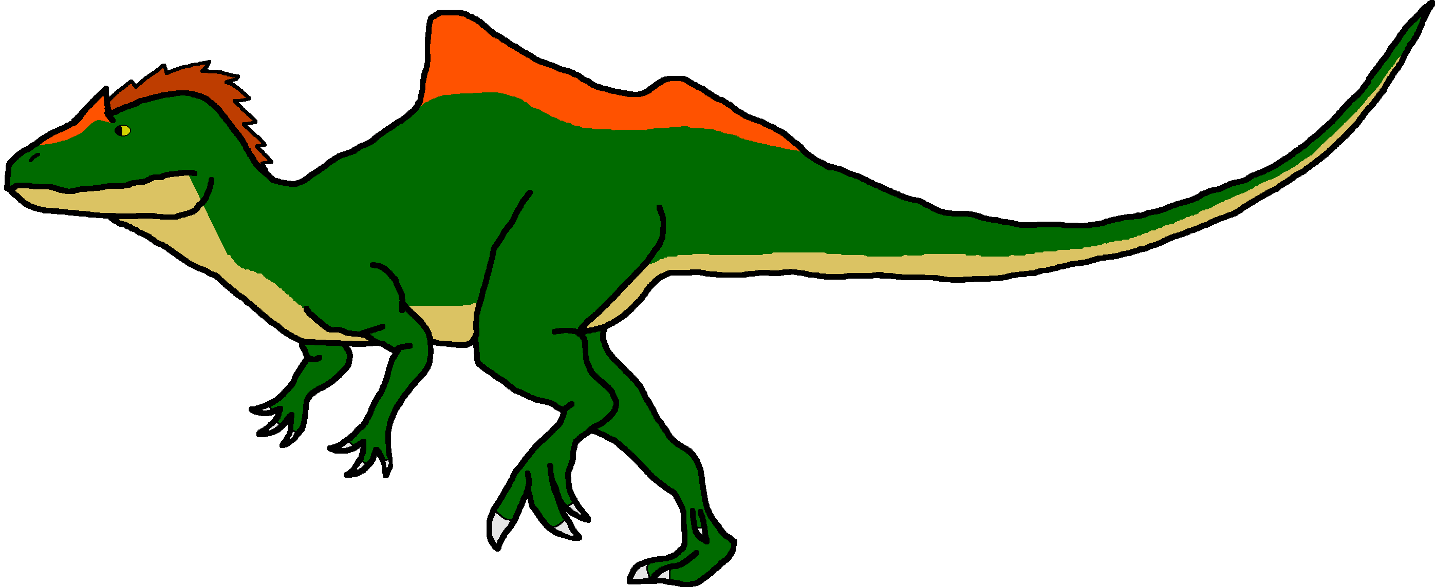 Male Concavenator (Paleoverse + EOIverse) Blank Meme Template