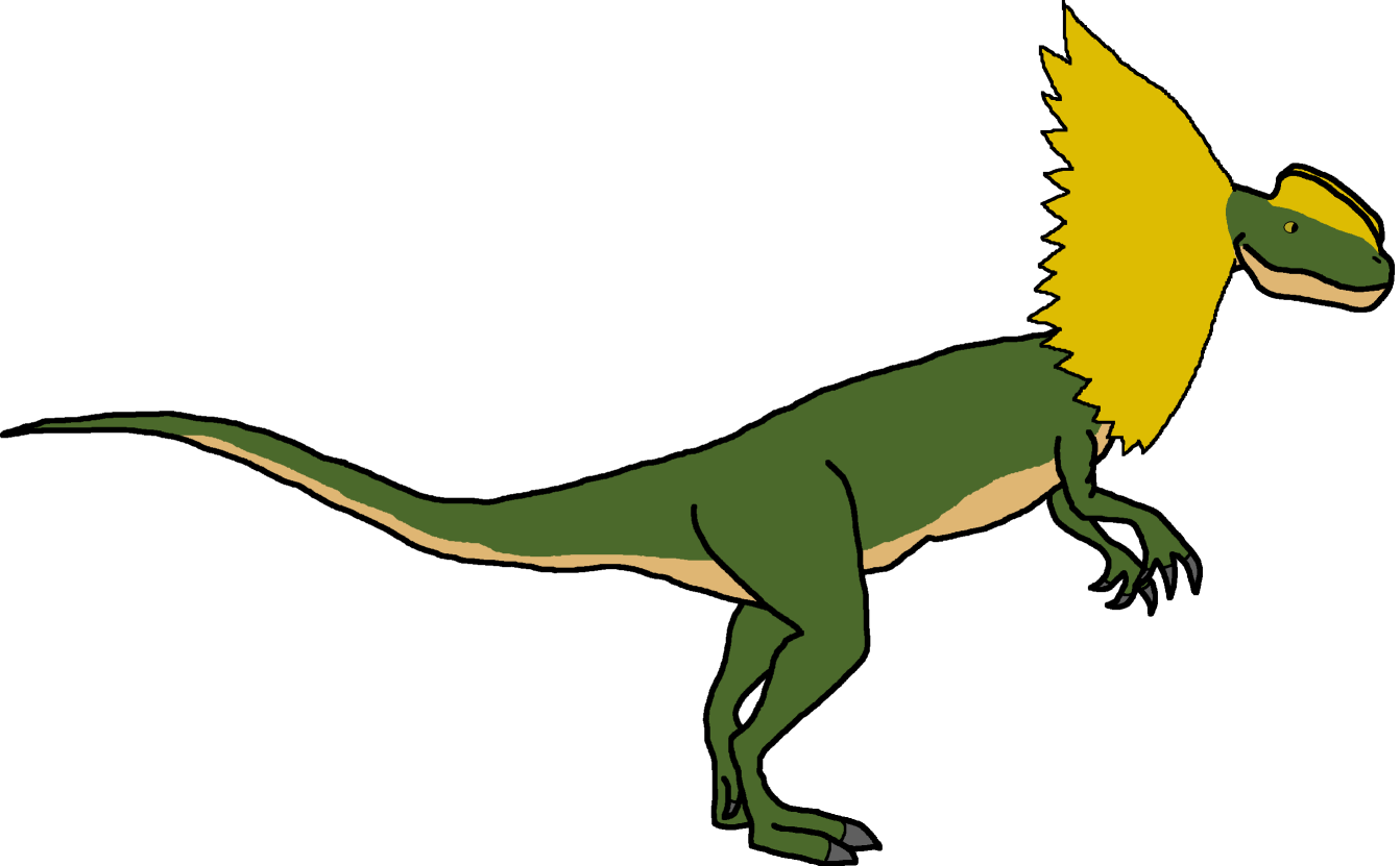 Female Dilophosaurus Kingii 2 (Paleoverse + EOIverse) Blank Meme Template