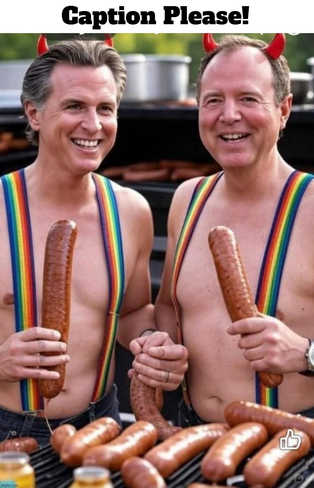 Caption Please! | image tagged in caption this,pencilneck,gavin newscum,gavin,adam schiff,stupid democrats | made w/ Imgflip meme maker