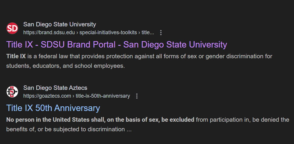 High Quality Title IX 9 SDSU Blank Meme Template