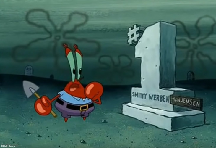 mr krabs defiles a grave | image tagged in mr krabs defiles a grave | made w/ Imgflip meme maker