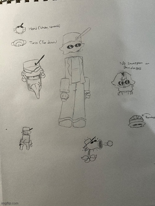 Sketchbook first page | made w/ Imgflip meme maker