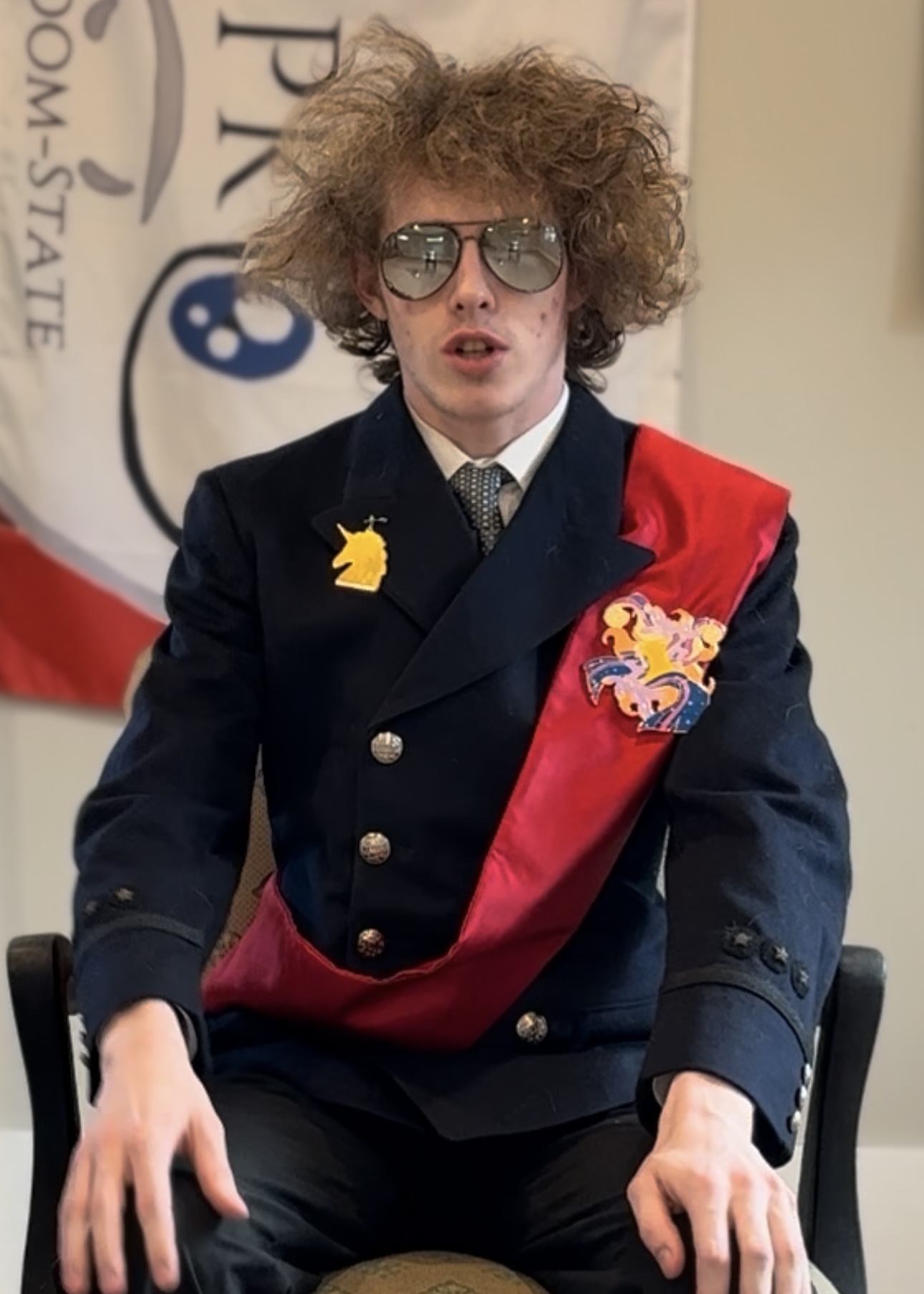 High Quality Liam Keel Still-Frame October 10th, 2025. Blank Meme Template