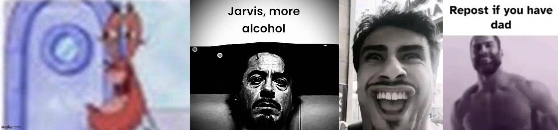 4 temps in 1 week. gimme the best one and gn chat =3 | image tagged in 4k hd mr krabs,jarvis more alcohol,shawarma helween,repost if you have dad | made w/ Imgflip meme maker