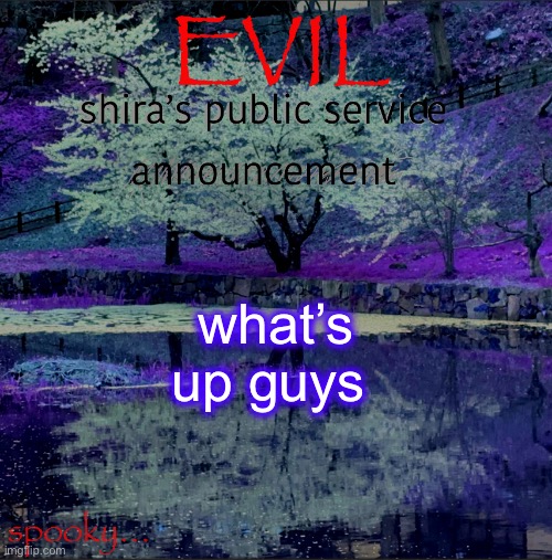 Shira temp | what’s up guys | image tagged in shira temp | made w/ Imgflip meme maker