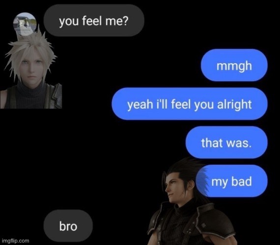 Hot take but I just fucking love these images with opaque fandom characters made by Pinterest girls | made w/ Imgflip meme maker