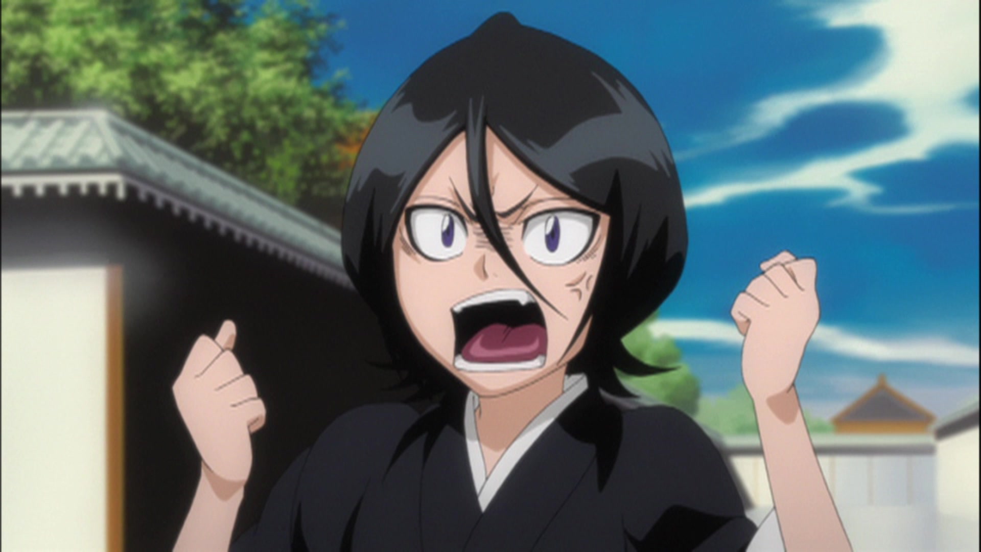 rukia angry Blank Meme Template