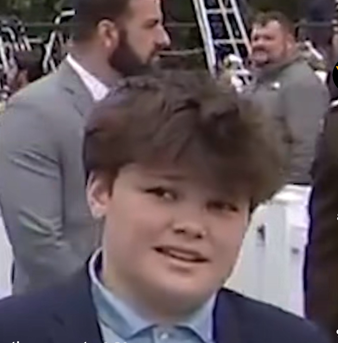 Hegseth son cringe Blank Meme Template