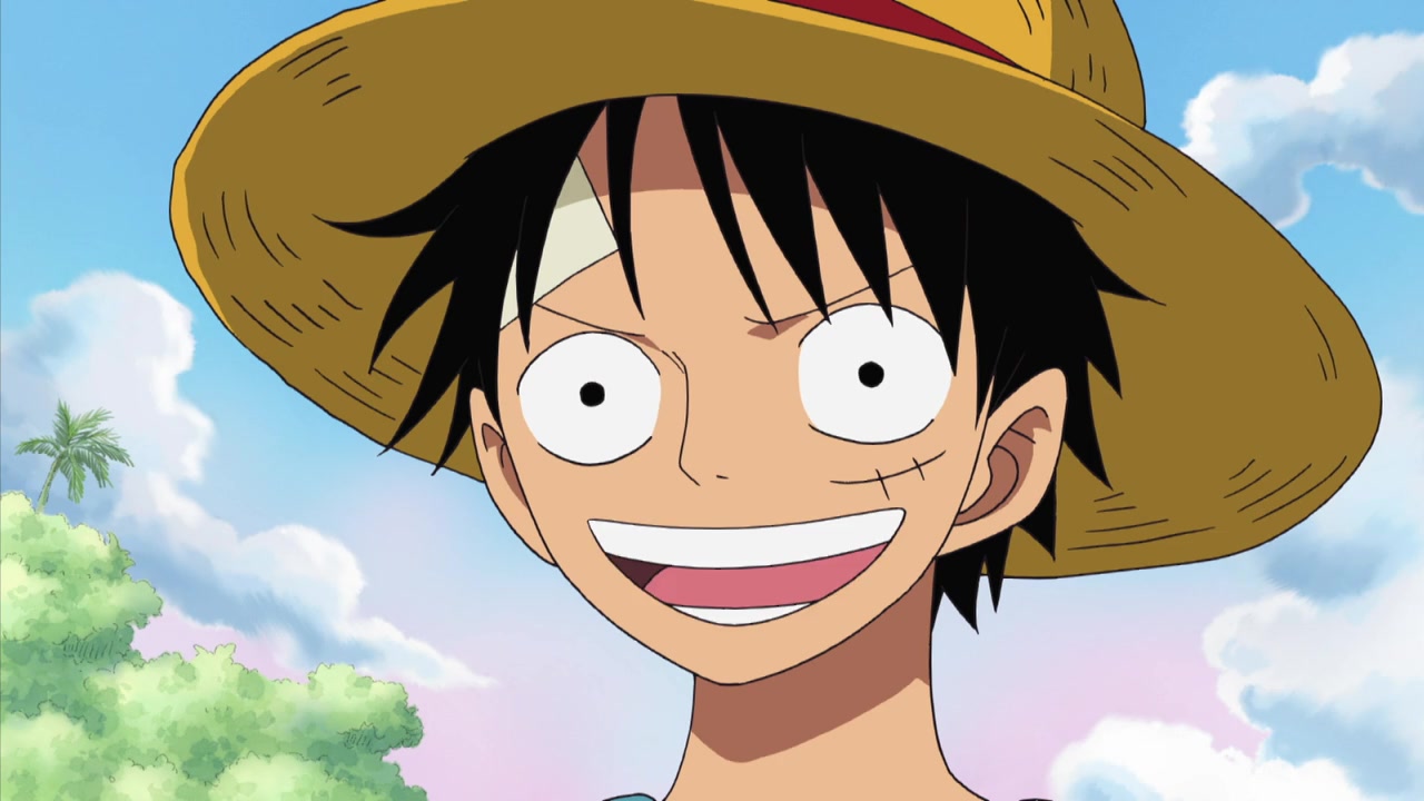 Luffy happy Blank Meme Template