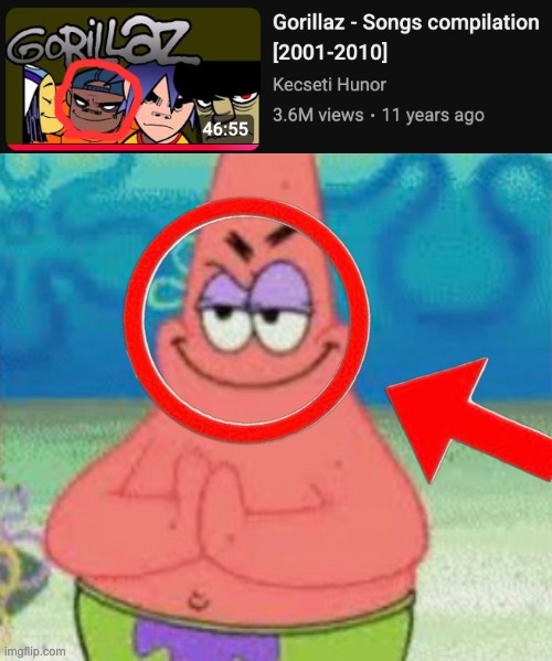 tf is Russ plotting | image tagged in devious pat | made w/ Imgflip meme maker