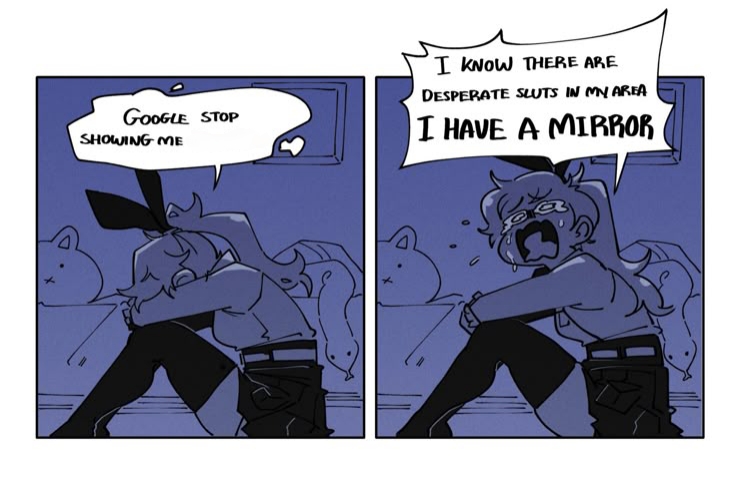 I have a mirror Blank Meme Template