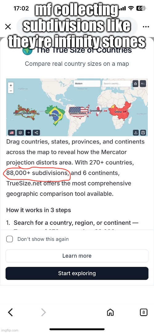 mf collecting subdivisions like they’re infinity stones | made w/ Imgflip meme maker