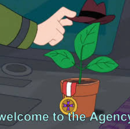 AGENT P Blank Meme Template