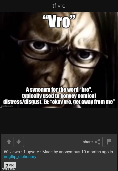 this prob insane person cuz they posted on my stream and I saw it months later | made w/ Imgflip meme maker