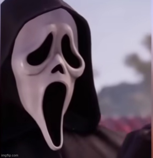 image tagged in ghostface | made w/ Imgflip meme maker