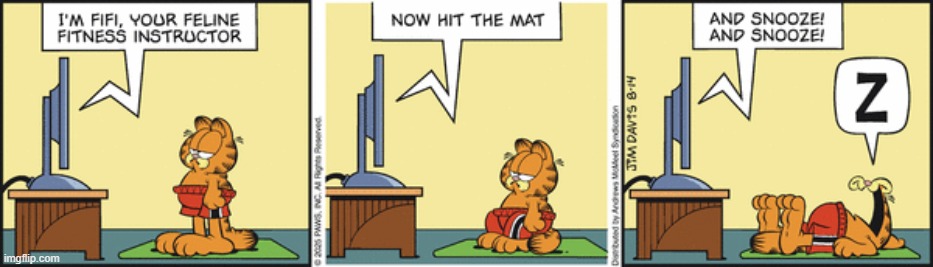 Garfield | image tagged in comics | made w/ Imgflip meme maker