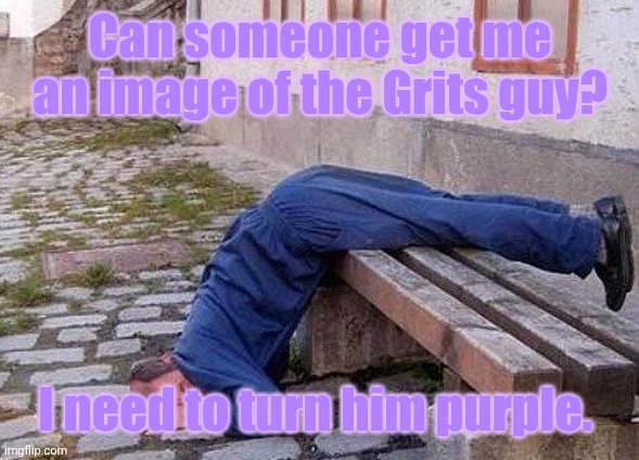 Germs are Hamsters | Can someone get me an image of the Grits guy? I need to turn him purple. | image tagged in and,i,clarify,your,statement,judge | made w/ Imgflip meme maker