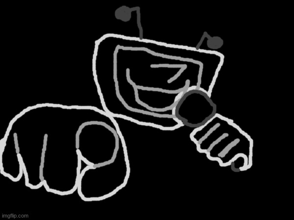 drew the tenna pointing img from memory and with the crappy imgflip drawing tool | image tagged in tenna | made w/ Imgflip meme maker