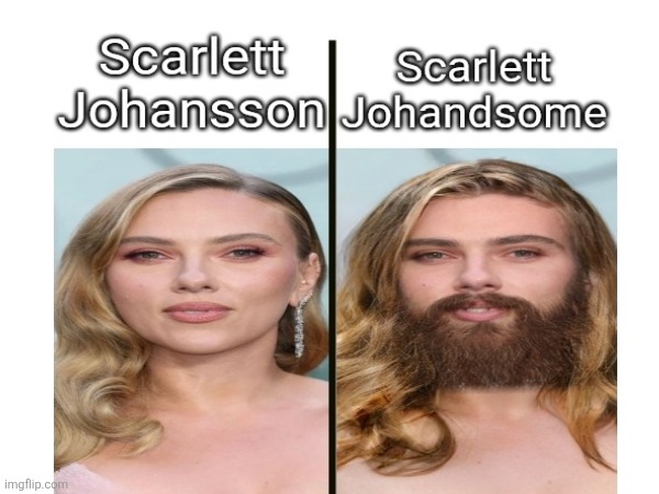 Yup | image tagged in scarlett johansson,lol,funny | made w/ Imgflip meme maker