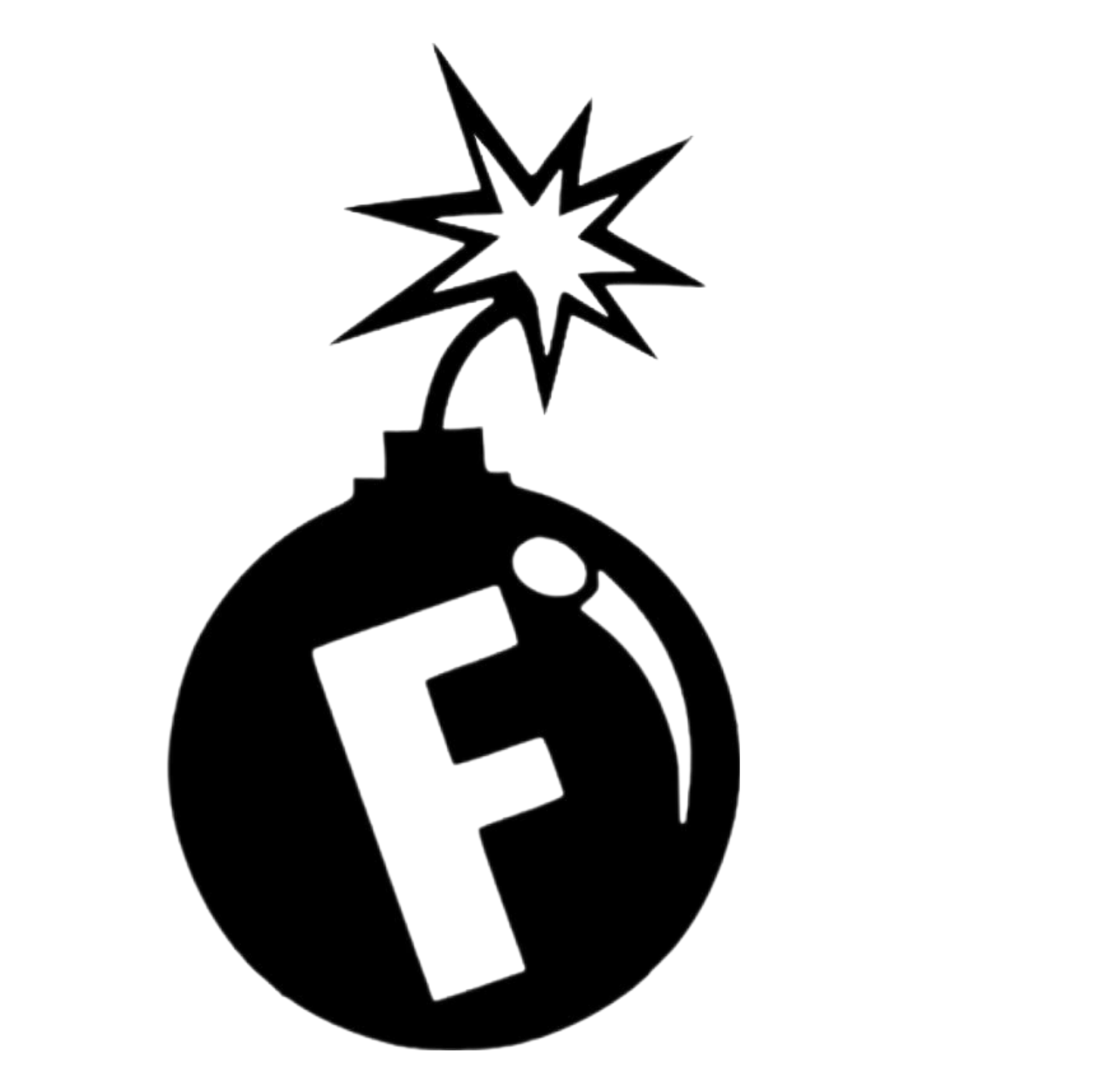 BSM PNG F bomb black only Blank Meme Template