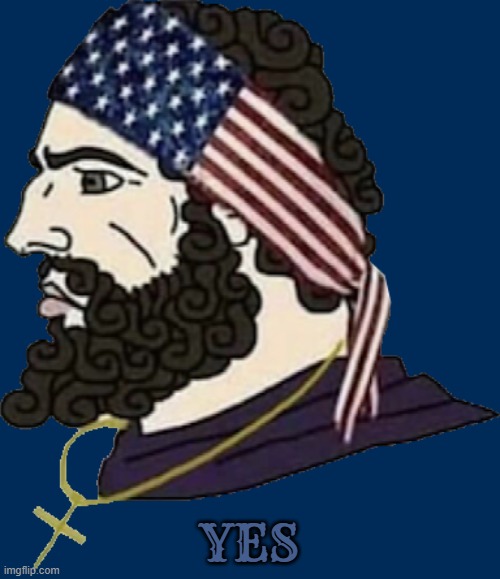 https://www.youtube.com/watch?v=HyPv0Nj33X4&list=LL&index=819&pp=gAQBiAQB | YES | image tagged in christian chad | made w/ Imgflip meme maker