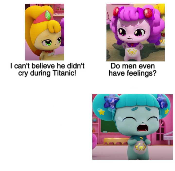 Trustping crying Blank Meme Template