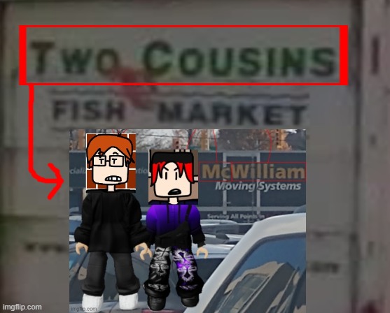 The 2 cousins in Mendelevia are MC and William! | image tagged in mc,william,name soundalikes,cousins,google maps,street view | made w/ Imgflip meme maker
