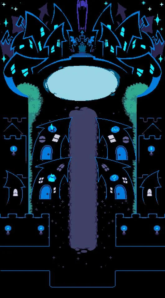Castle town Blank Meme Template