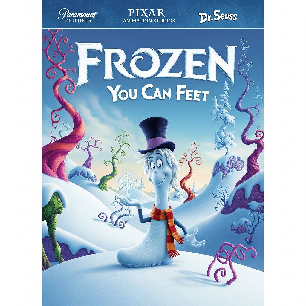 Frozen: you can feet Blank Meme Template
