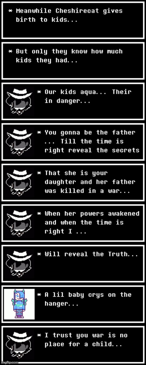 Toaa uses the speed boots to find CHESHIRE in hot land ... As she gives birth | made w/ Imgflip meme maker