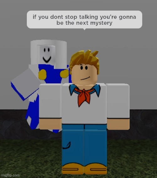 image tagged in roblox,scooby doo,item asylum | made w/ Imgflip meme maker
