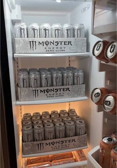 monster energy fridge Blank Meme Template