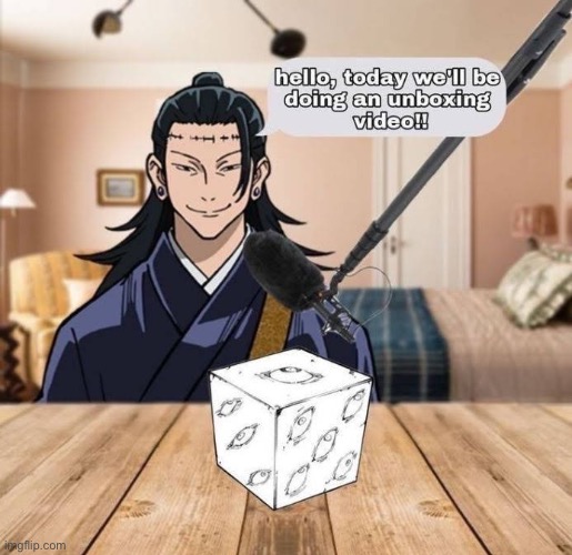 image tagged in jjk,kenjaku,gojo,prison realm | made w/ Imgflip meme maker