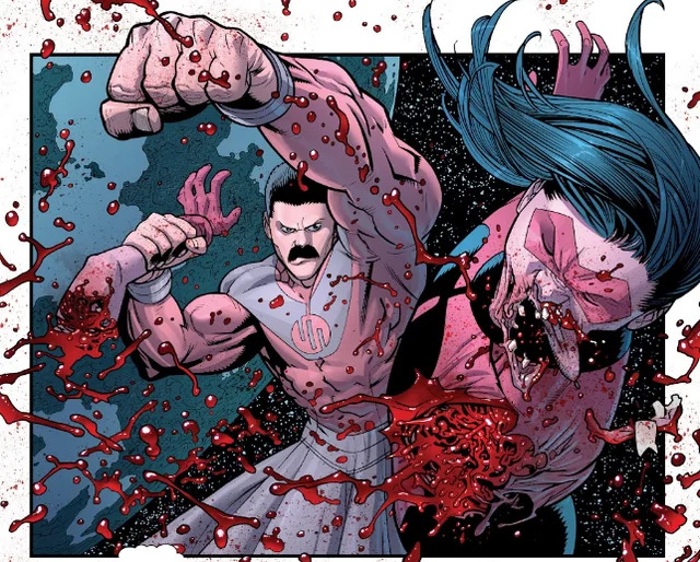 Thragg punches Oliver Blank Meme Template