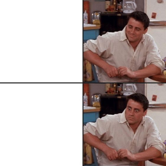 Joey Blank Meme Template