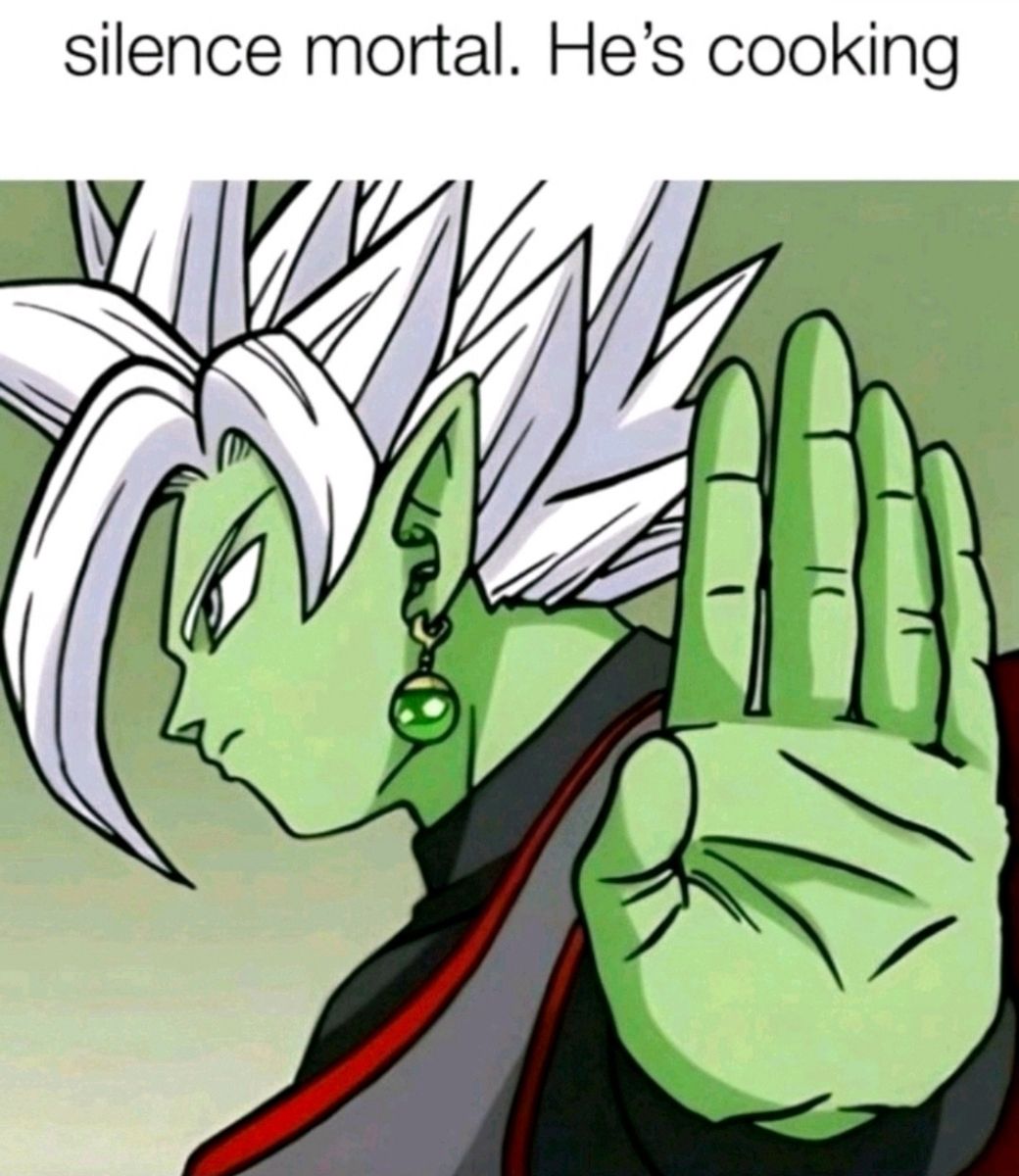 zamasu silence Blank Meme Template