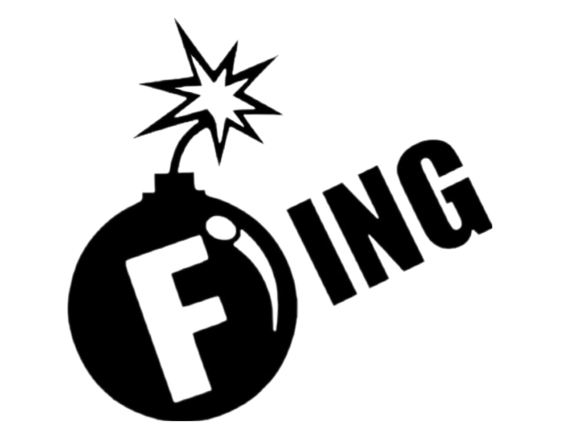 BSM PNG F bombing black only Blank Meme Template