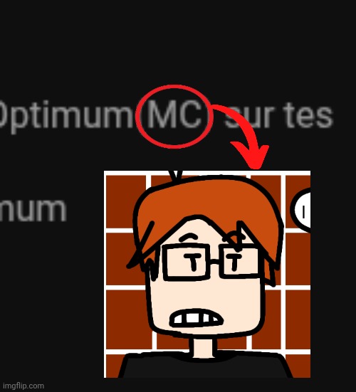 First thing i saw while logging on | image tagged in mc,moscovio may,name soundalikes,youtube | made w/ Imgflip meme maker