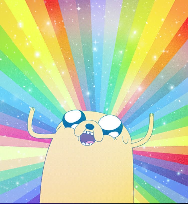 Rainbow puke Blank Meme Template