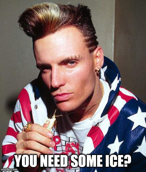 vanilla ice | YOU NEED SOME ICE? | image tagged in vanilla ice | made w/ Imgflip meme maker