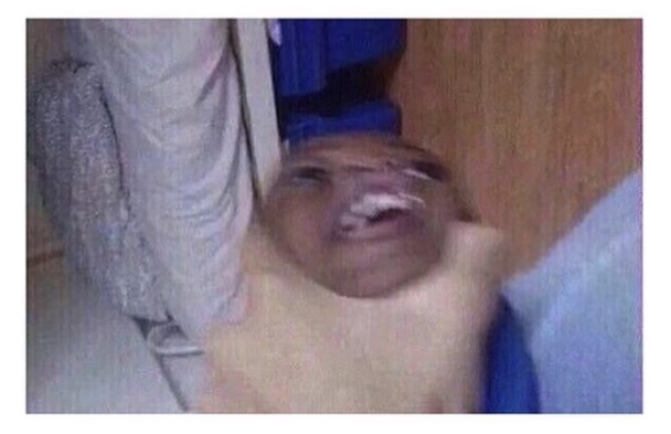 Kid Face Grab Blank Meme Template