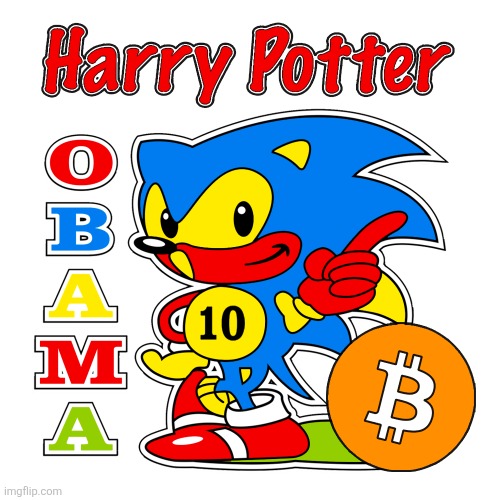 One time in a roblox sonic RP game i made my avatar this dude and everyone began worshipping me | image tagged in harrypotterobamasonic10inu | made w/ Imgflip meme maker